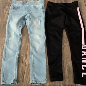 Girls Justice size 6 pants